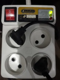 محافظ ولتاژ الکترونیکی نمودار کنترل مدل M113 مناسب کامپیوتر و لوازم صوتی تصویری