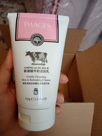 فوم شستشو صورت ایمجز مدل شیر وزن 100 گرم