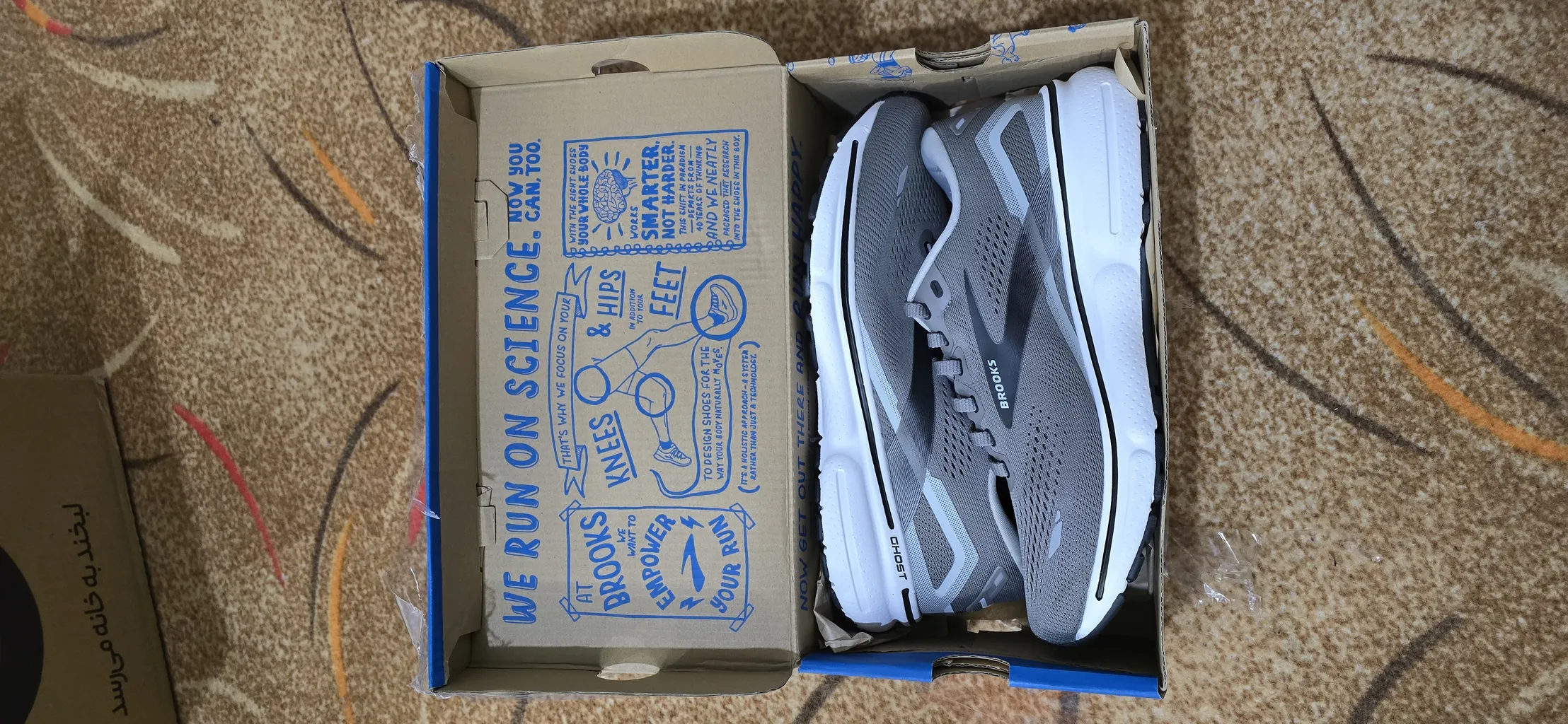 کتانی مخصوص دویدن مردانه بروکس مدل Ghost 15 کد 1103931D098