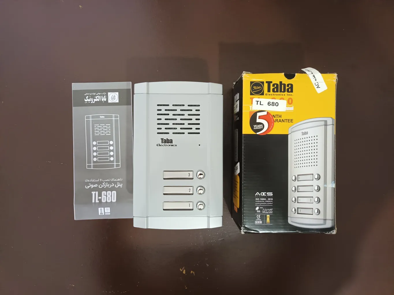 دربازکن صوتی تابا مدل TL-680V3