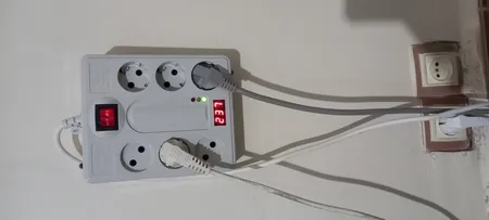 چند راهی برق و محافظ پارت الکتریک کد 20607