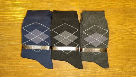 جوراب ساق بلند مردانه سیرداش مدل 308 بسته 3 عددی