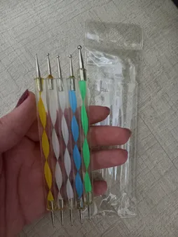 قلم داتینگ ناخن مدل 001 بسته 5 عددی