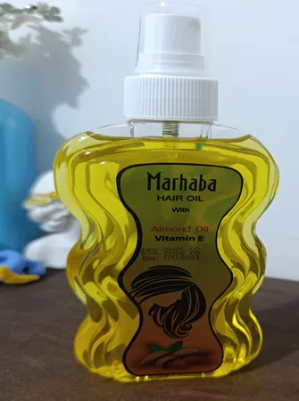 روغن مو ضد ریزش و تقویت کننده مرحبا مدل Almond Oil حجم 175 میلی لیتر