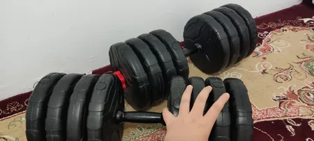 دمبل رادیس فیت مدل  DVP-20-2.5 وزن 20 کیلوگرم بسته دو عددی