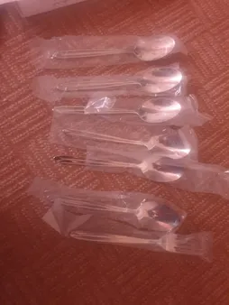 سرویس قاشق و چنگال 12 پارچه ناب استیل مدل Palermo