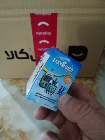 نوار دستگاه تست قند خون ایزی گلوکو مدل اتوکدینگ بسته 50 عددی