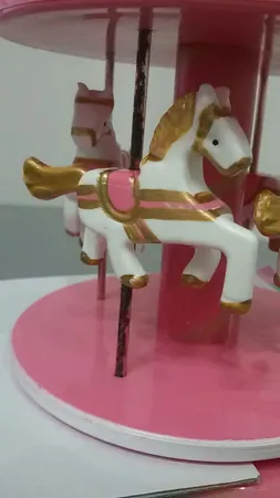 ماکت موزیکال طرح چرخ و فلک آبی مدل P306