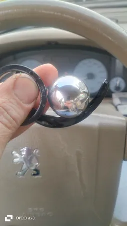 خوشبو کننده خودرو مدل خورشیدی گوی دار کد BLK