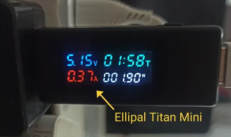 کیف پول سخت افزاری الیپال مدل Titan Mini