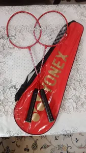 تجریه خرید راکت بدمینتون یونکس مدل Pro 3008 بسته 2 عددی سایز US: 4 1/2 - Euro: 4