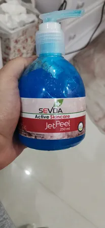 ماسک صورت نمک دریایی سودا مدل JET PEEL حجم 250 میلی لیتر