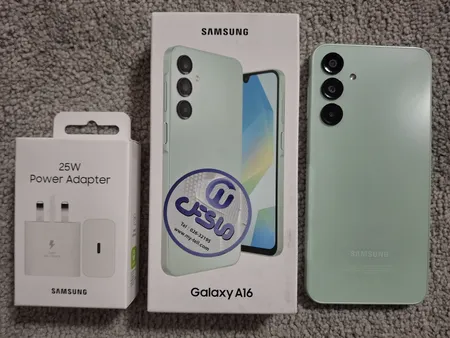 گوشی موبایل سامسونگ مدل Galaxy A16 4G دو سیم کارت ظرفیت 256 گیگابایت و رم 8 گیگابایت - ویتنام - به همراه شارژر 25 وات سامسونگ