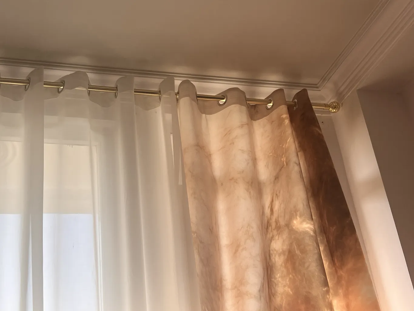 چوب پرده مدل estil طول 280 سانتی متر