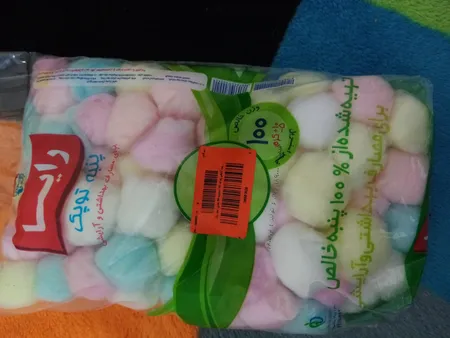 پنبه آرایشی رایا کد f106 مجموعه 100 عددی