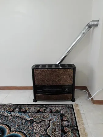 بخاری گازی مروارید سوز شرق طرح گرافیکی مدل 12000