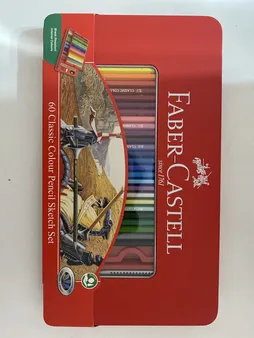 مداد رنگی 60 رنگ فابر-کاستل مدل Sketch