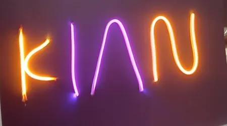 ریسه نئون فلکسی مدل v12 طول 1 متر