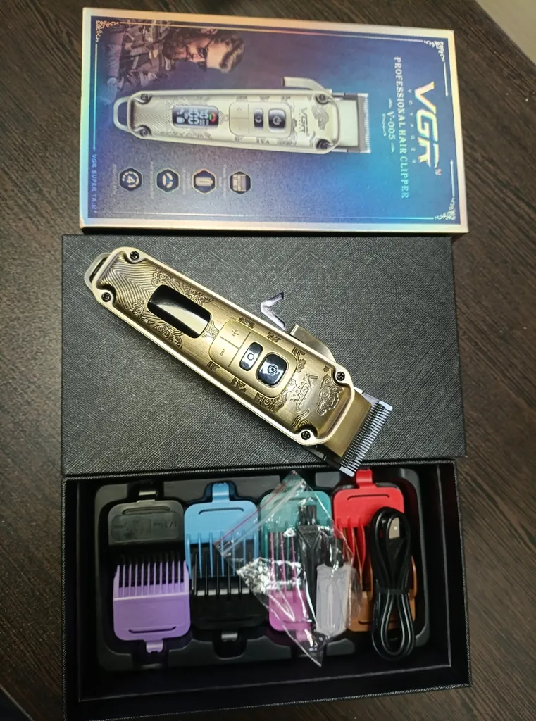 ماشین اصلاح موی سر و صورت وی جی ار مدل V-005