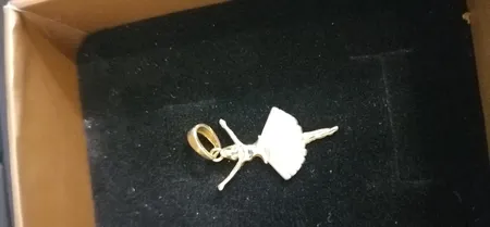 آویز گردنبند طلا 18 عیار زنانه طلای مستجابی کد 67