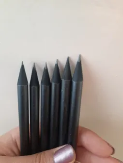 مداد مشکی فابر کاستل کد 20 بسته 6 عددی