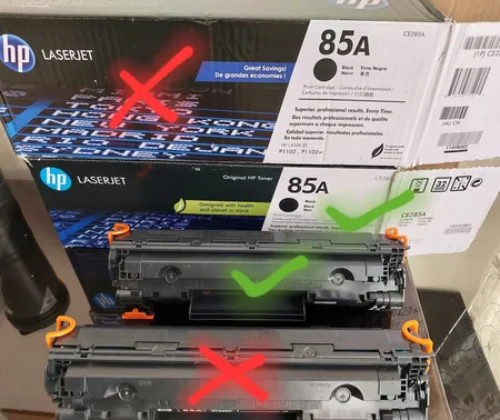 تونر مشکی اچ پی مدل 85A