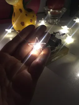 ریسه ال ای دی طرح ستاره مدل S50 طول 5 متر