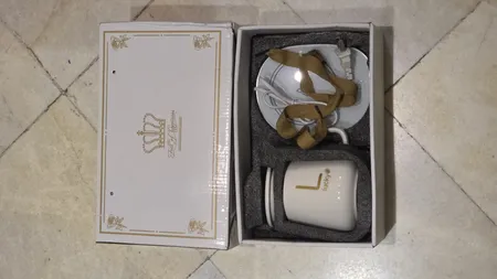 ماگ حرارتی لاکی مدل 1314 به همراه صفحه گرمکن برقی