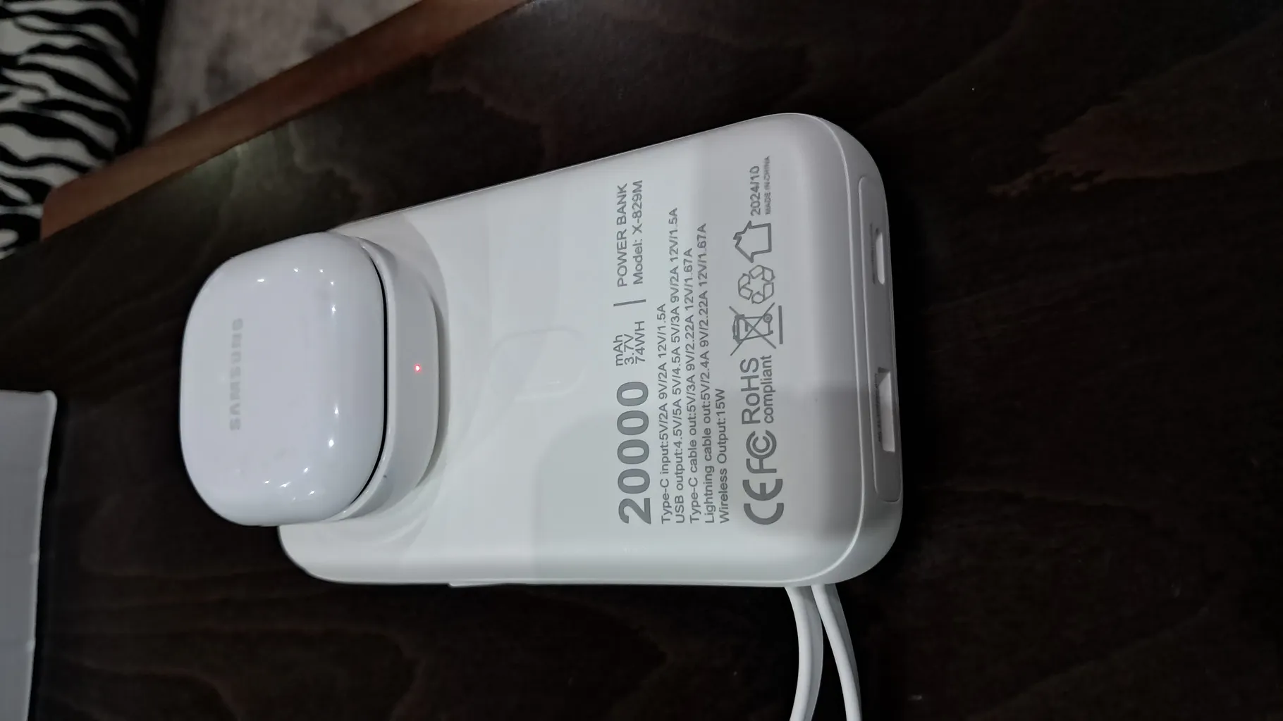 پاوربانک 22.5وات ایکس انرژی مدل Magsafe X-829M ظرفیت 20000 میلی آمپر ساعت