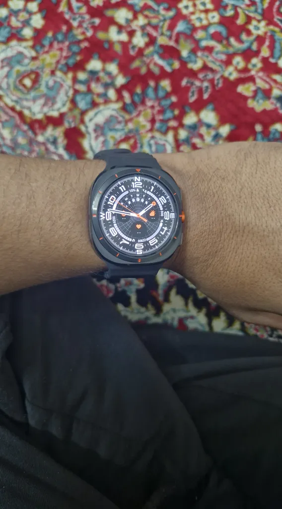 ساعت هوشمند 49 میلی متر وونک مدل S26 Ultra با بند سیلیکونی