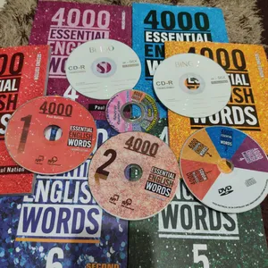 تجریه خرید کتاب 4000 Essential English Words اثر Paul Nation انتشارات Compass Publishing شش جلدی