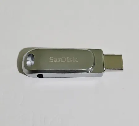 فلش مموری سن دیسک مدل Ultra Dual Drive Luxe ظرفیت 64 گیگابایت