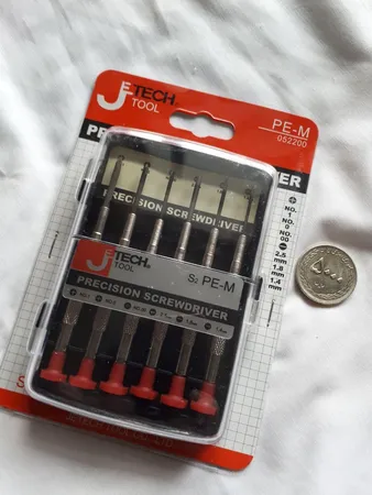 مجموعه 6 عددی پیچ گوشتی ساعتی جی تک تول مدل PE-M 052200