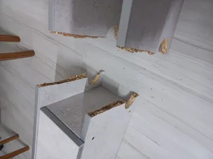 تجریه خرید میز تلویزیون دیواری مدل DLF86L