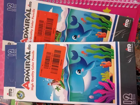 مداد رنگی 12 رنگ ادمیرال کد 19