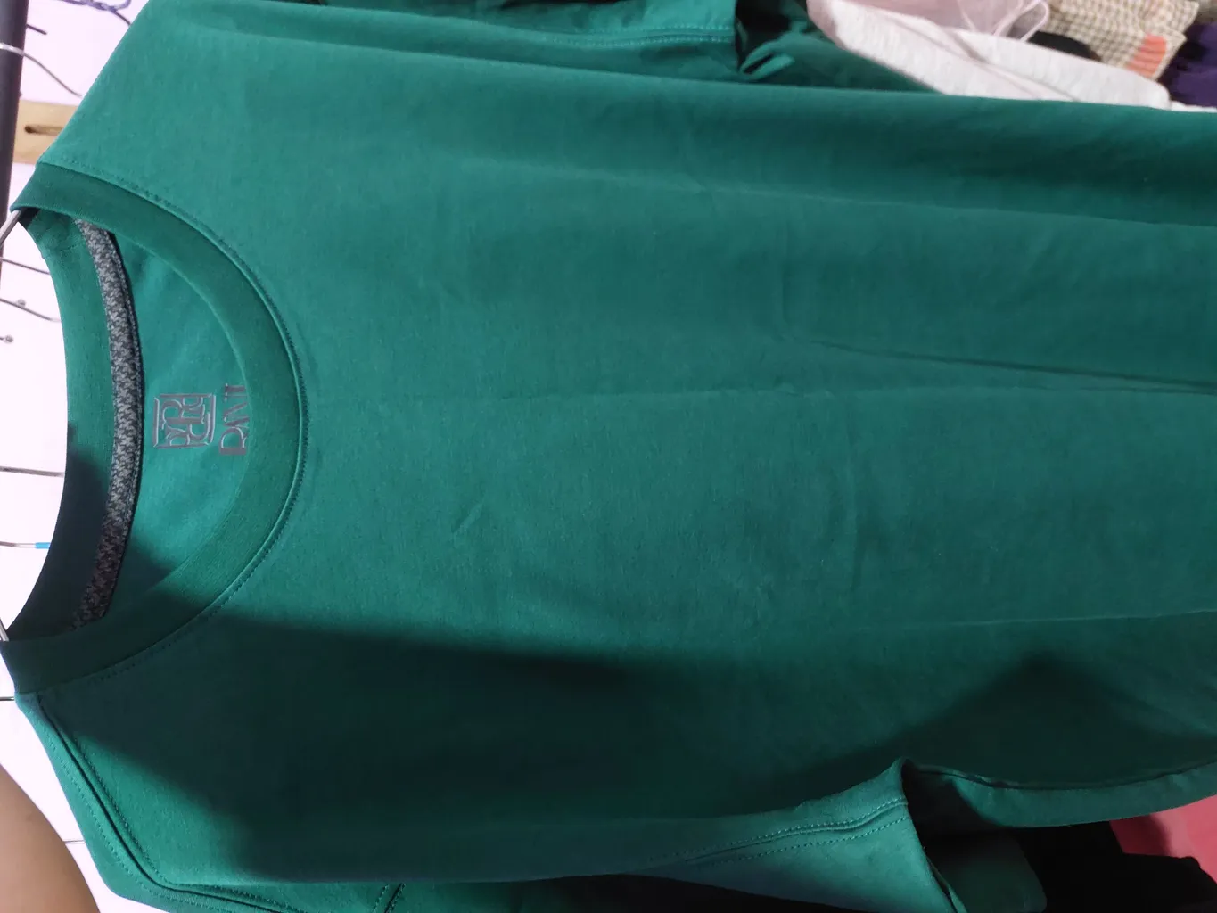 تی شرت آستین کوتاه مردانه رانژ مدل ساده 23RA05 - 409 رنگ آبی