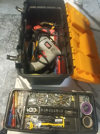 جعبه ابزار مهر مدل JMT-16 قفل فلزی 16 اینچ