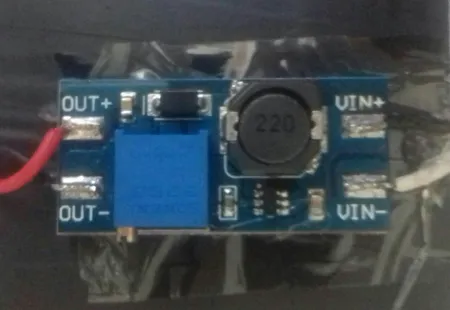 ماژول مبدل افزاینده مدل MT3608