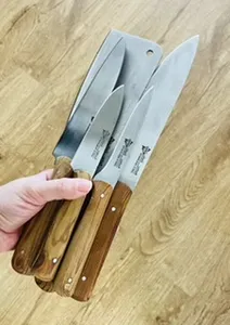 تجریه خرید سرویس چاقو آشپزخانه 6 پارچه الماس زنجان مدل 03