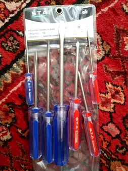 مجموعه 7 عددی پیچ گوشتی اس تی ای کد 2876