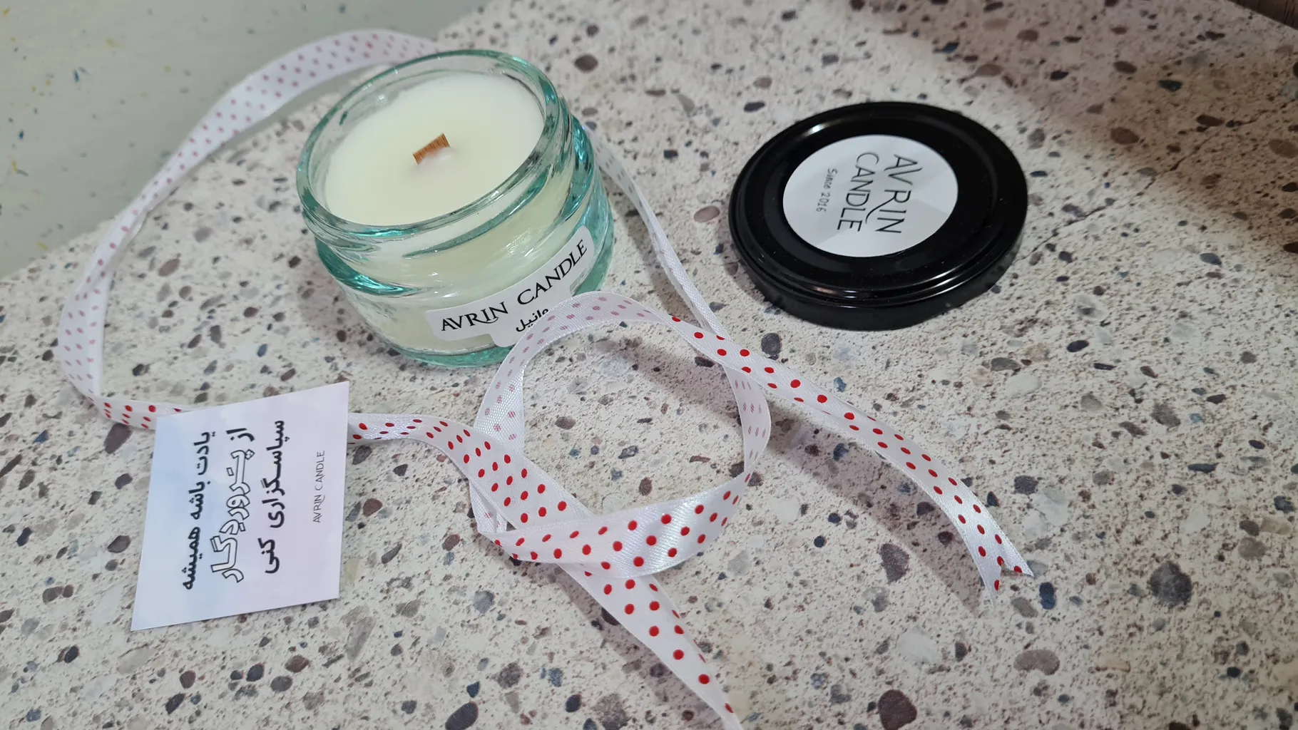 شمع معطر اورین مدل مانیا وانیل