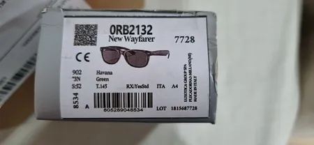 عینک آفتابی ری بن مدل 2132-902L-55