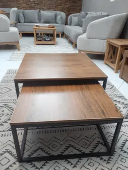 میز جلو مبلی مدل shan_el1 بسته 2 عددی