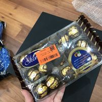 شکلات مغزدار شونیز طلایی - 200 گرمی