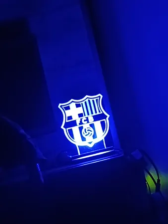 چراغ خواب طرح تیم بارسلونا کد 1065