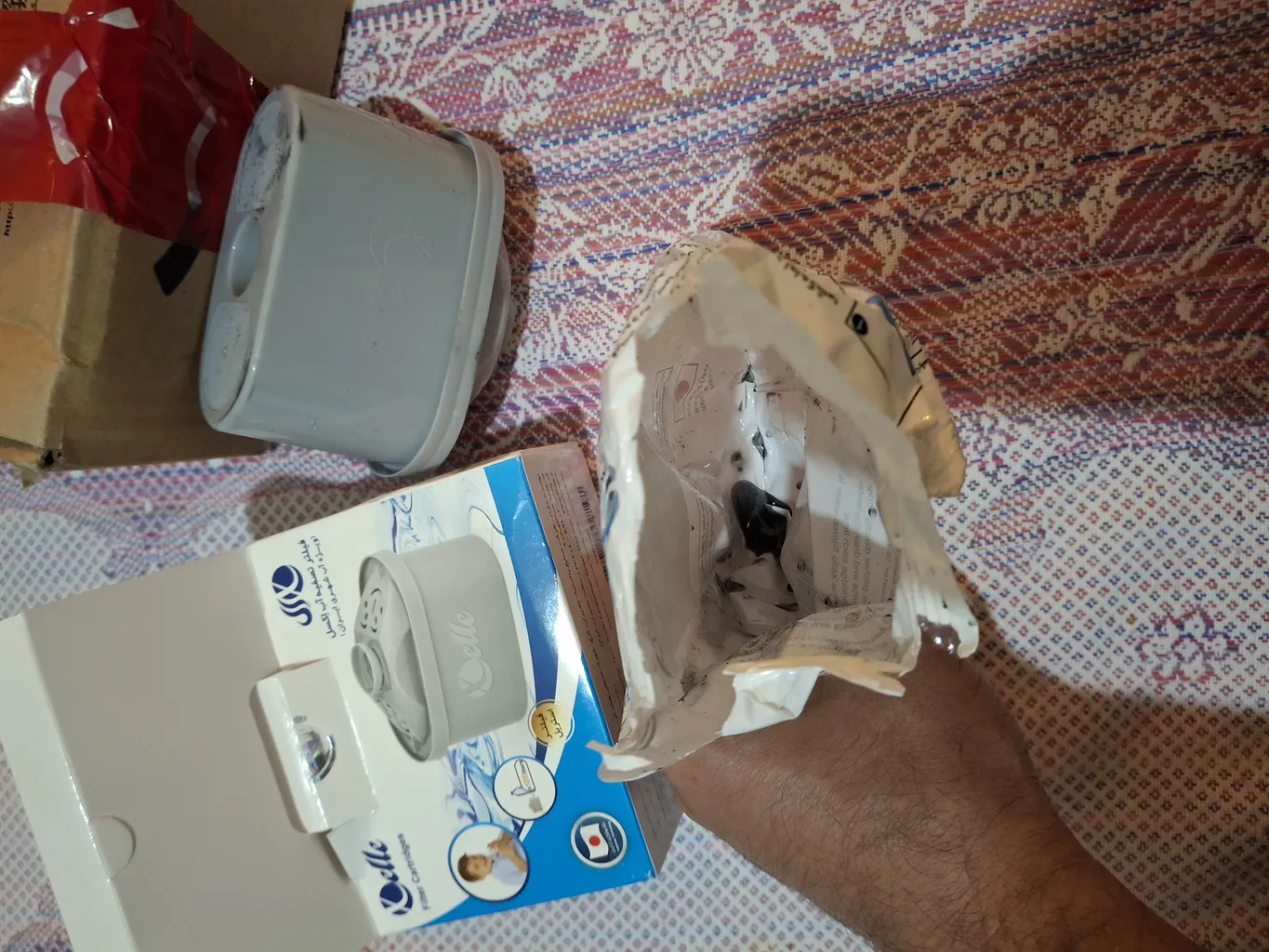 فیلتر تصفیه کننده آب پارچ اکسل مدل 25 بسته 2 عددی