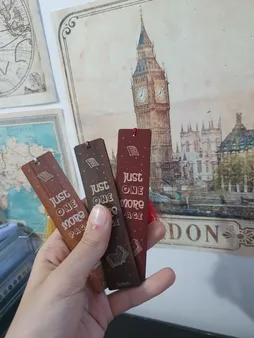 نشانگر کتاب گلسو مدل فقط یک صفحه دیگه مجموعه 3 عددی