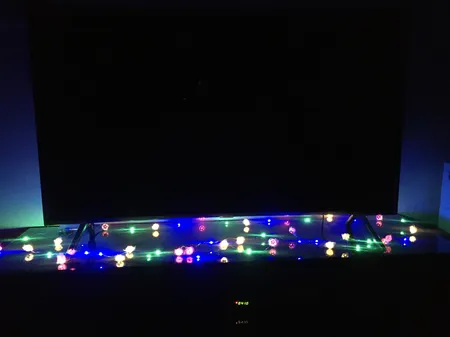 ریسه ال ای دی مدل گل طول 5 متر