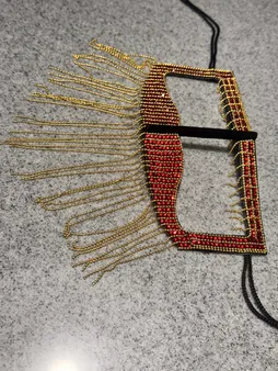 برقع دست دوز زنانه مدل سنتی