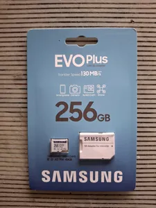 تجریه خرید کارت حافظه microSDXC سامسونگ مدل Evo Plus A2 V10 کلاس 10 استاندارد UHS-I U3 سرعت 130MBps به همراه آداپتور SD ظرفیت 256 گیگابایت